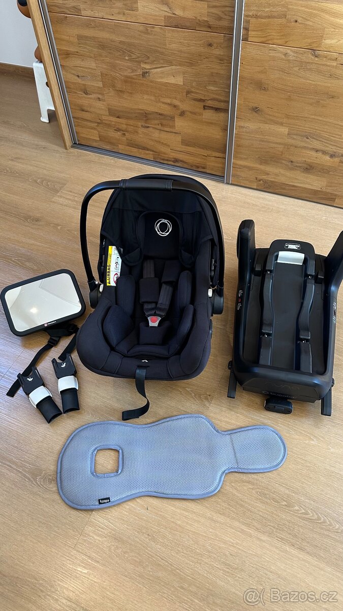 Autosedačka vajíčko Bugaboo Turtle Air by Nuna | BLACK