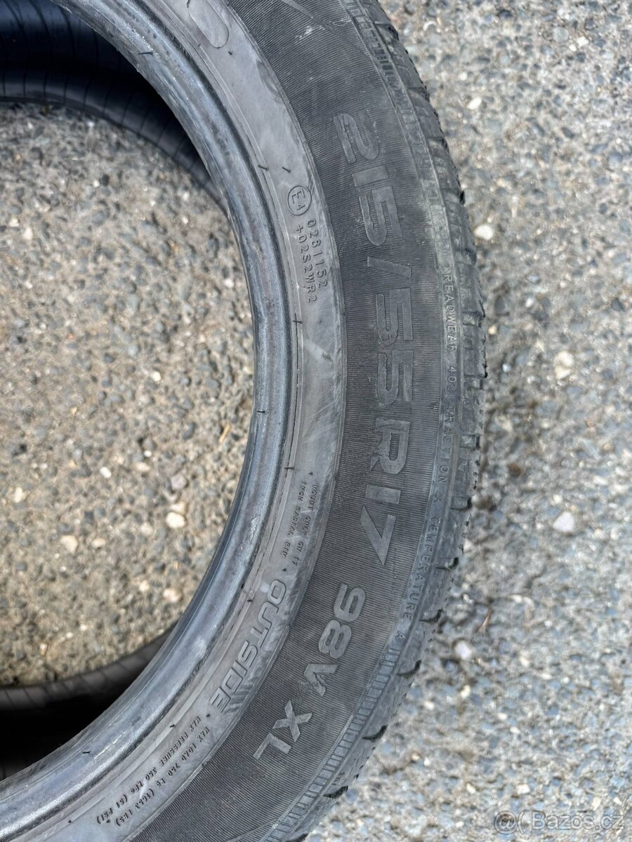 Prodej zimnich pneu Nokian 215/55 R17