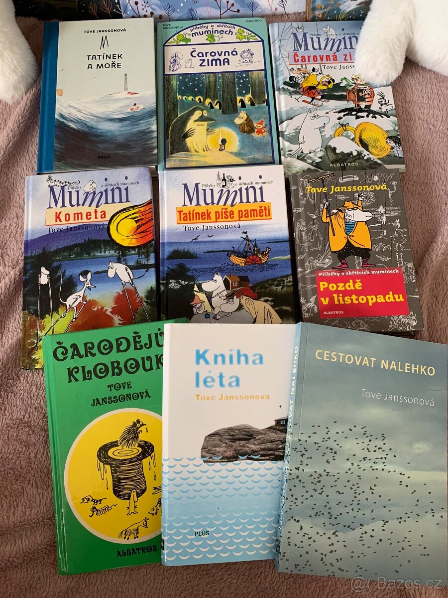 Sbírka knih o Mumíncích, Mumini a další od Tove Jansson