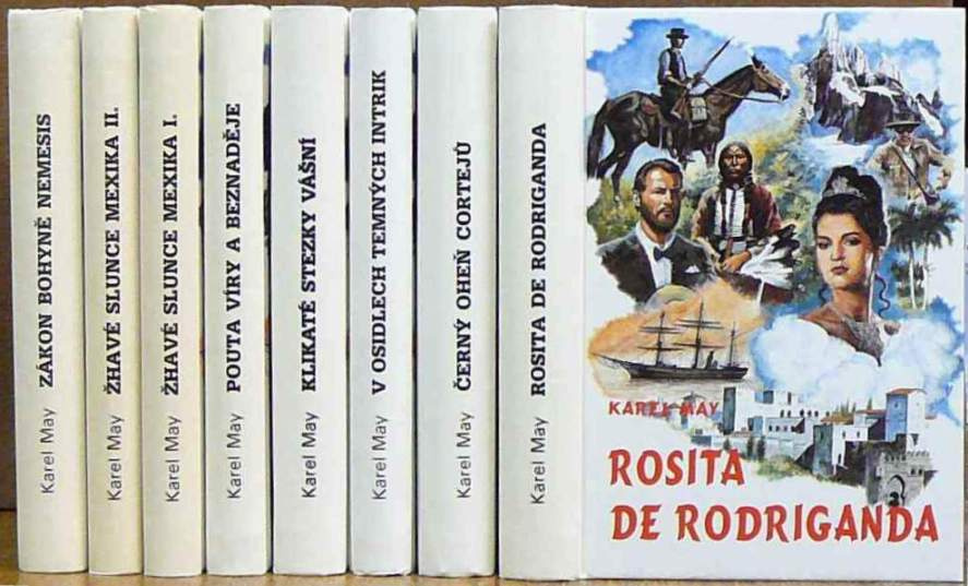 Tajemství starého rodu I-VIII - Karel May, nakl.Návrat
