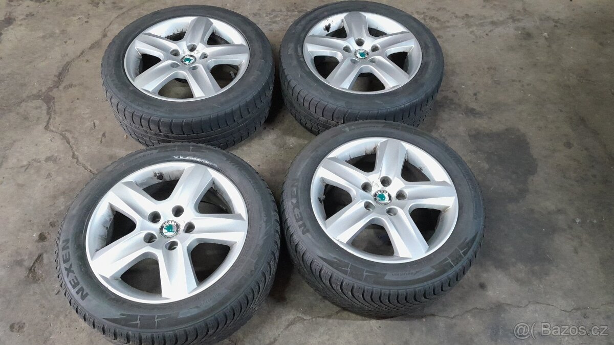 Prodám orig. Alu škoda 5x112 R16
