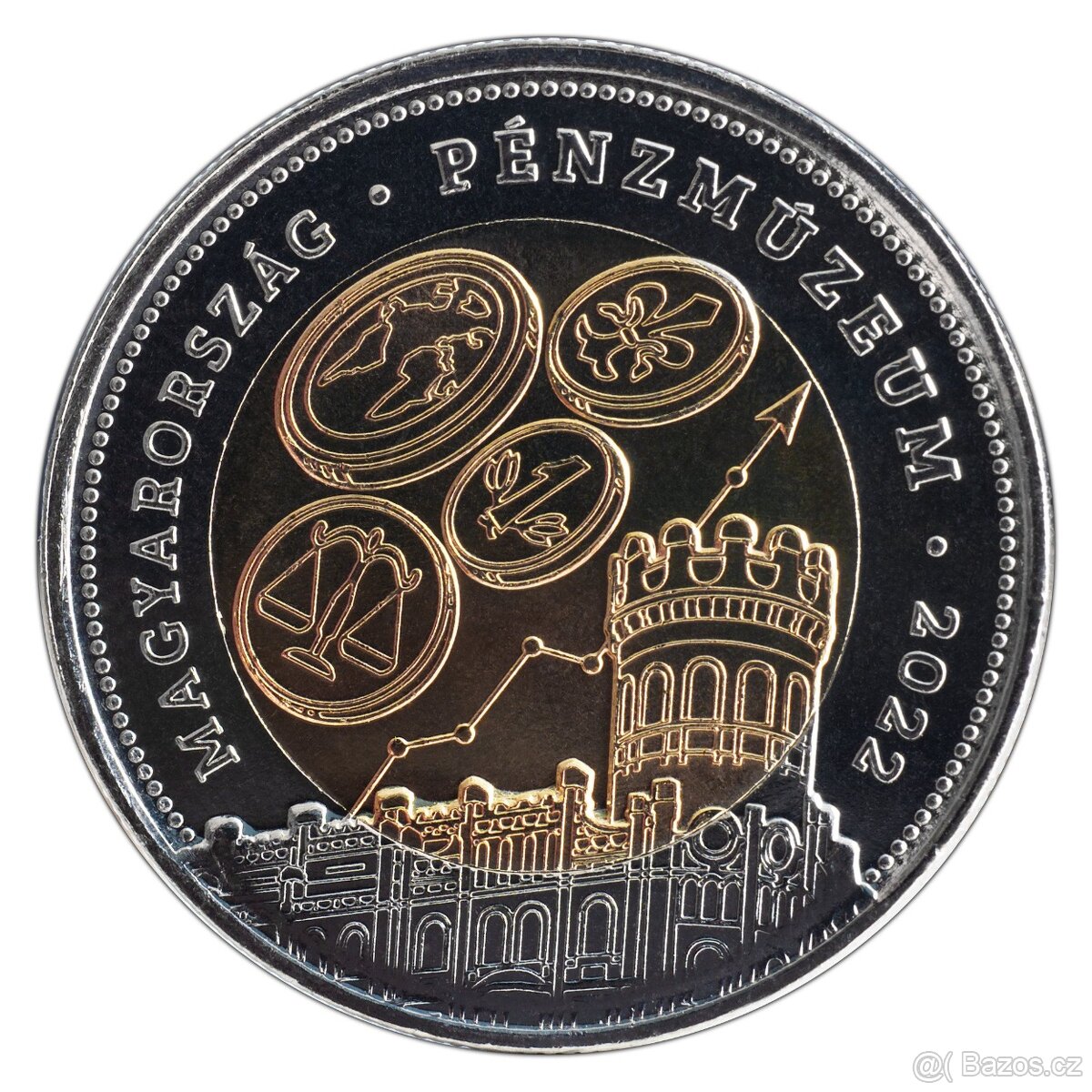 100 Forintů 2022 Maďarsko Muzeum peněz UNC