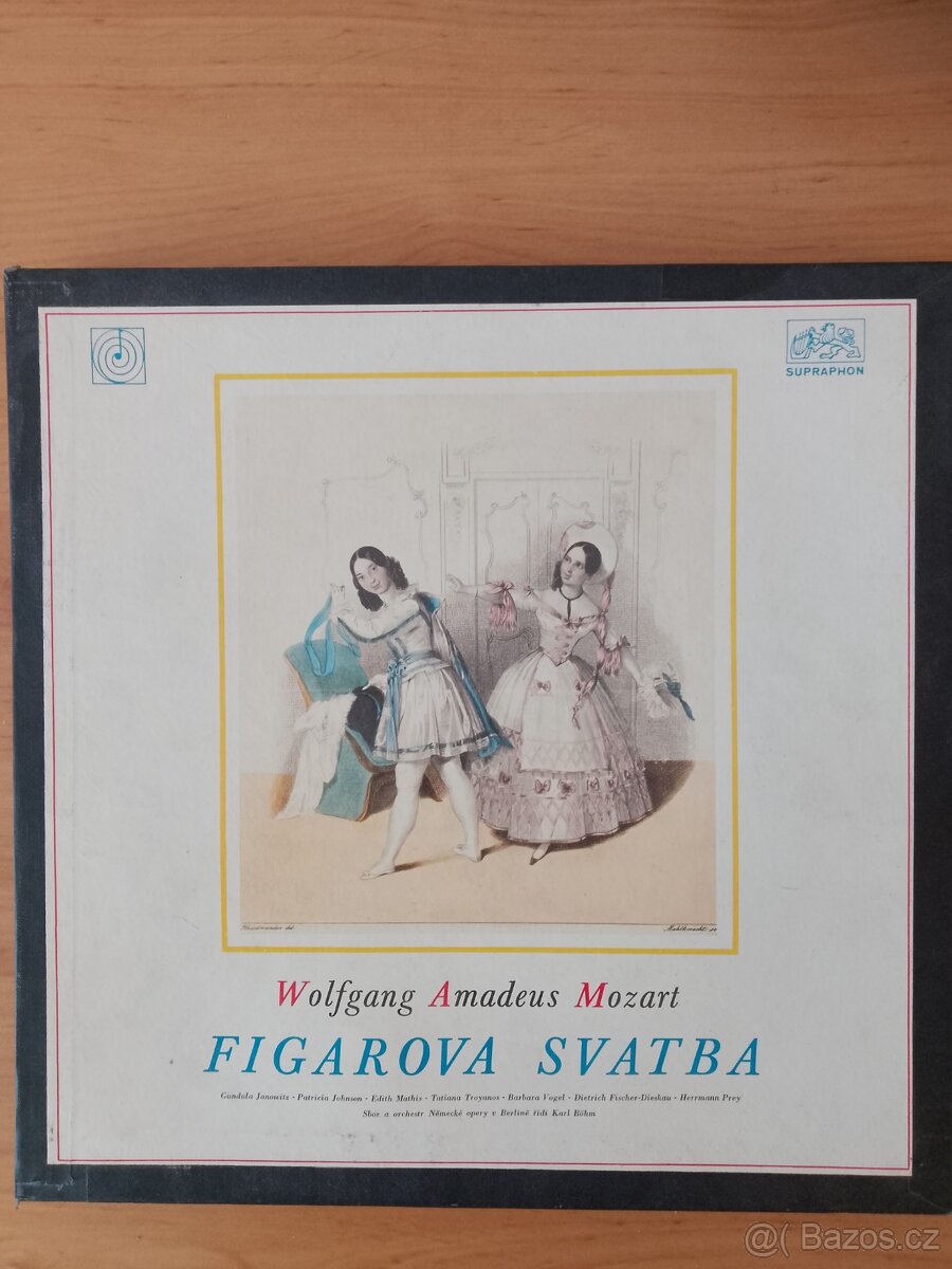 Figarova Svatba - W.A.Mozart Lp box - Nehrané