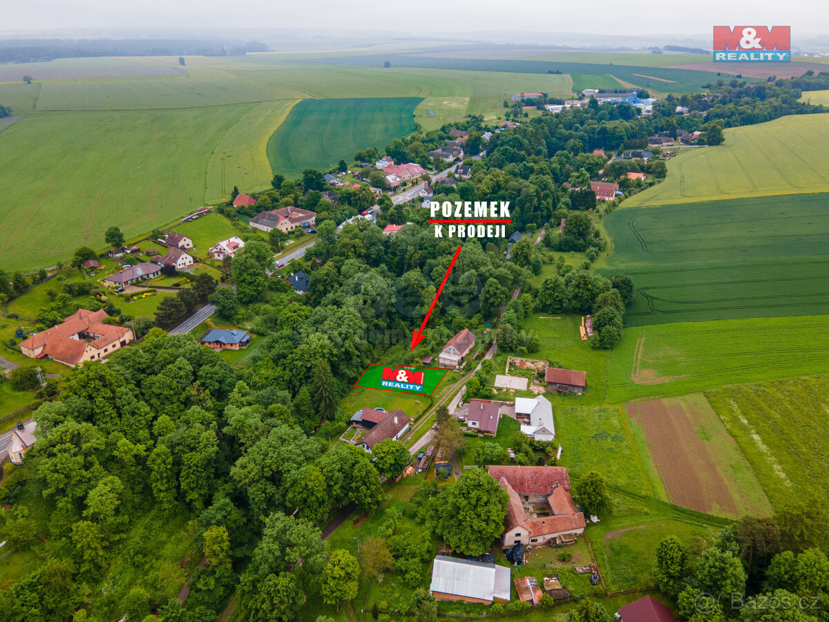 Prodej pozemku k bydlení, 870 m², Polička - Lezník