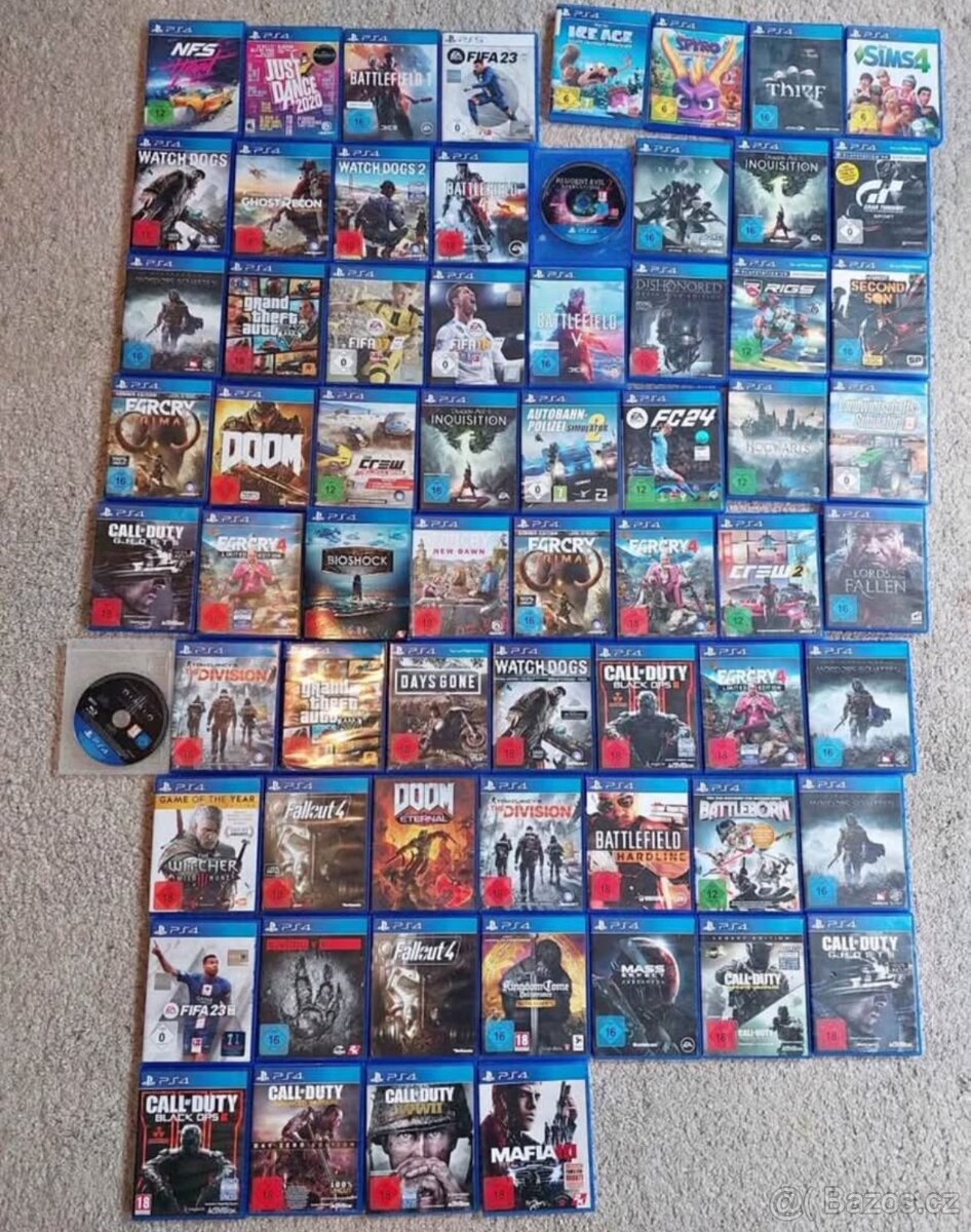 Hry na ps4