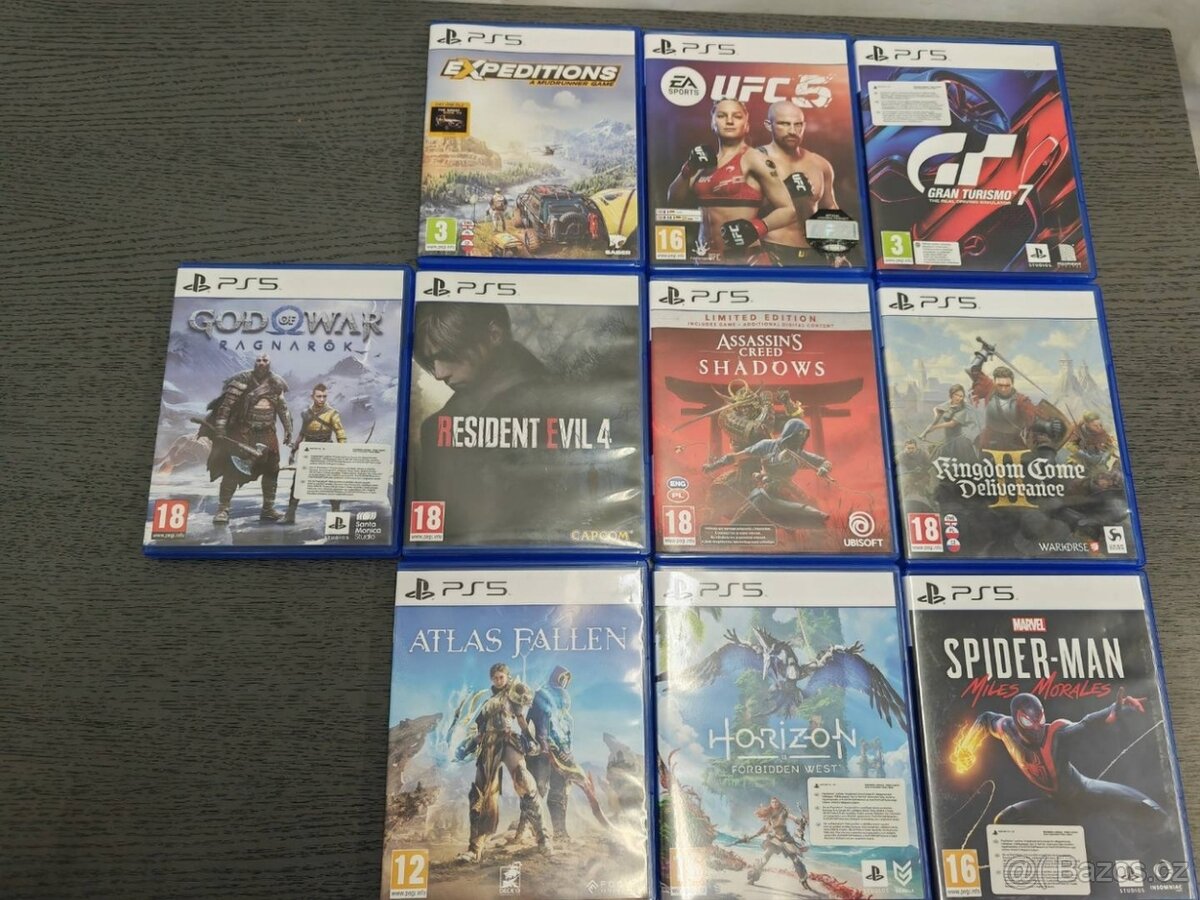 PS5 hry