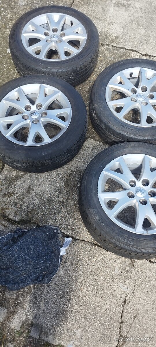 16"Alu sada 6.5x16JToyota Corolla, Auris,verso