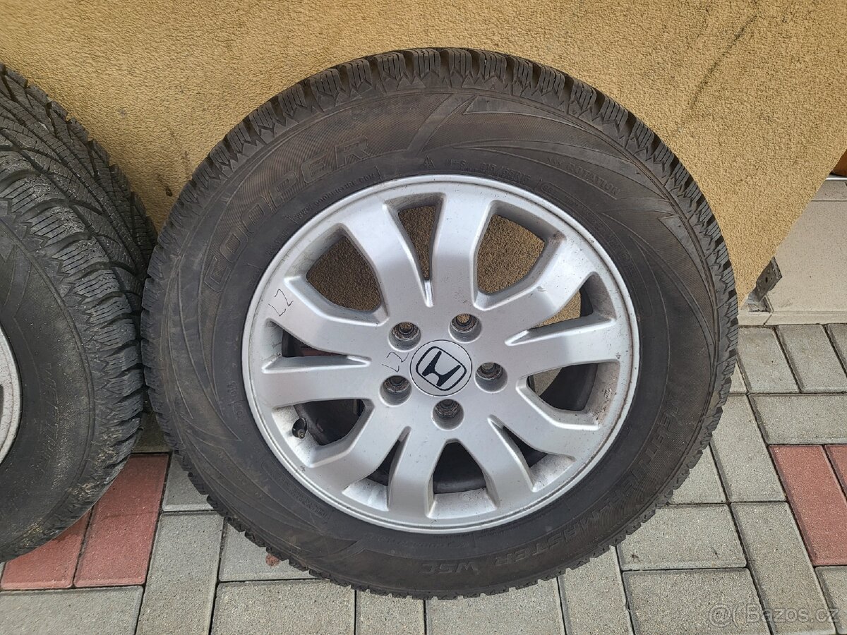 Alu sada zimní 215/65 r16, rozteč 5x114,3, Honda CR-V