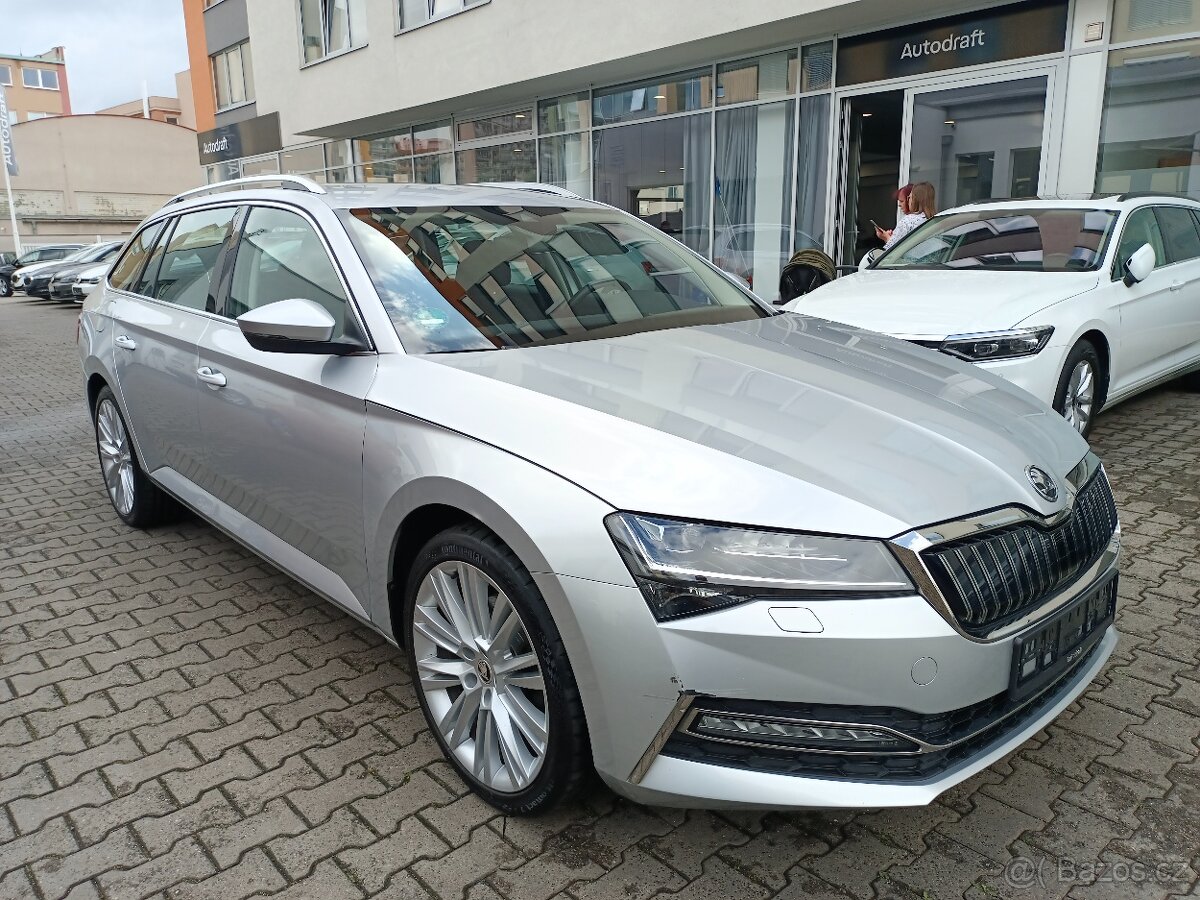 Škoda Superb iV Style 1.4TSI 160kW DSG 93tkm Webasto Matrix