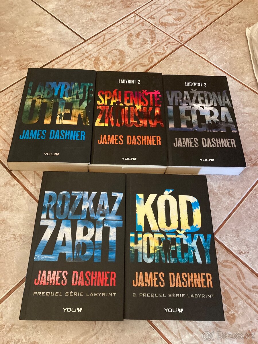 James Dashner Série Labyrint + 2 x prequel