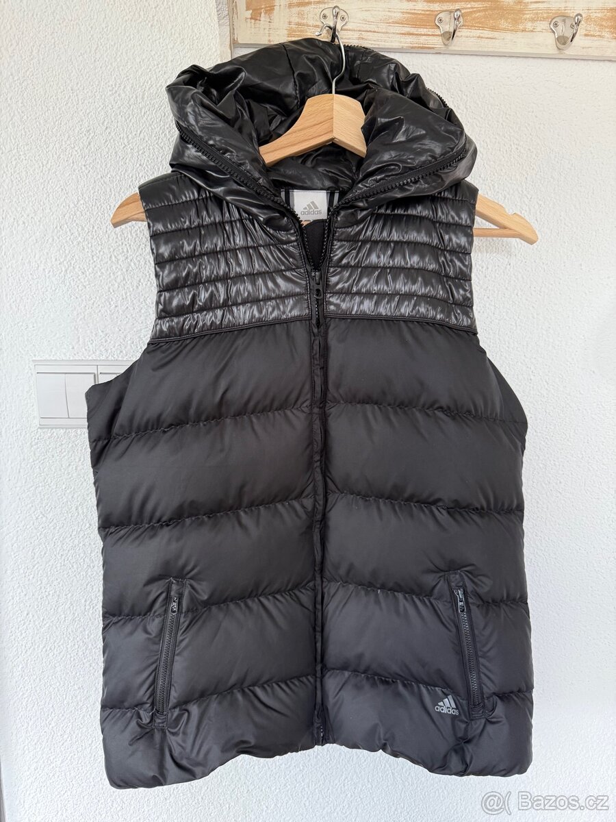 Damská péřová vesta Adidas vel. 38/40