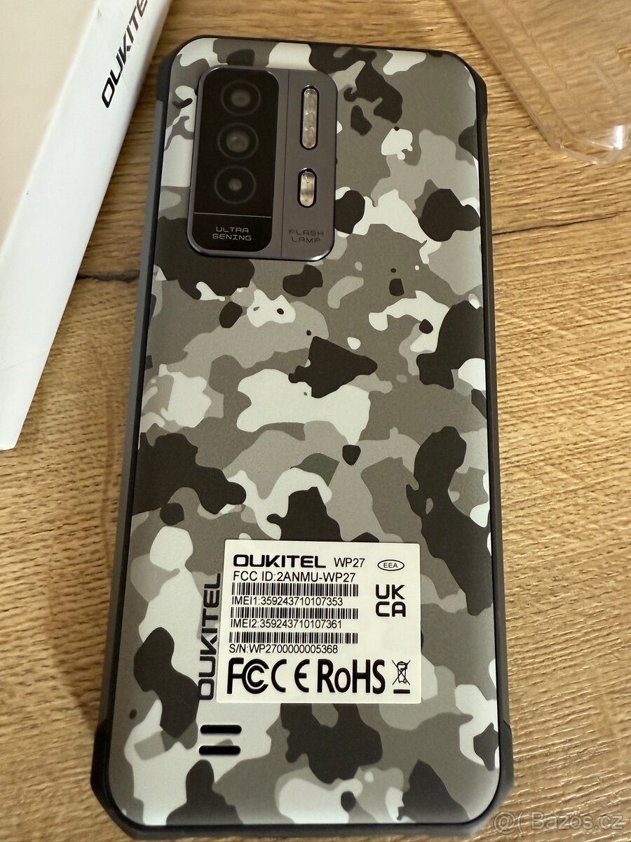 Oukitel WP27 12GB/256GB mobil s infra foťákem