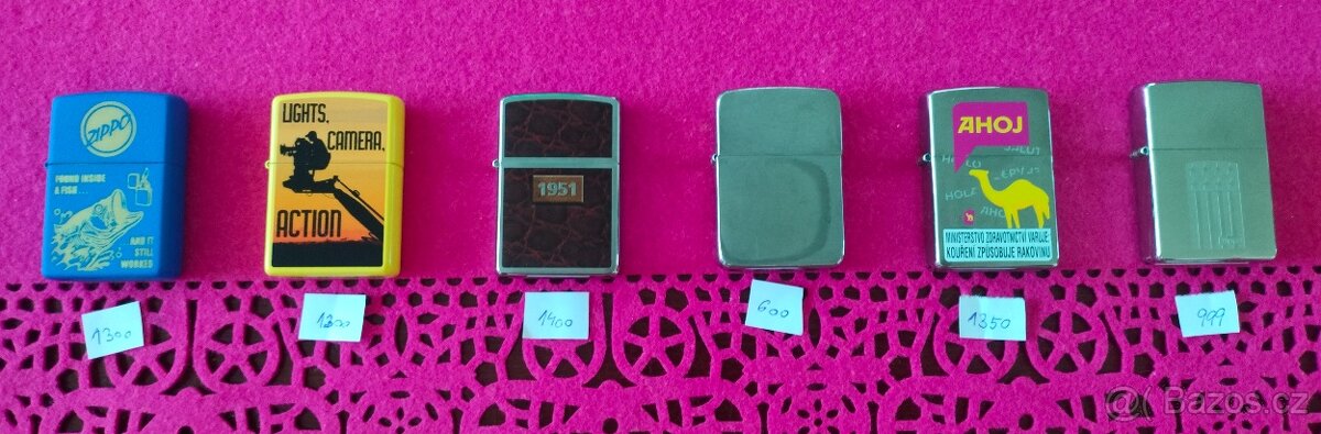 Zippo zapalovač zapalovače ,.ceny na foto ....