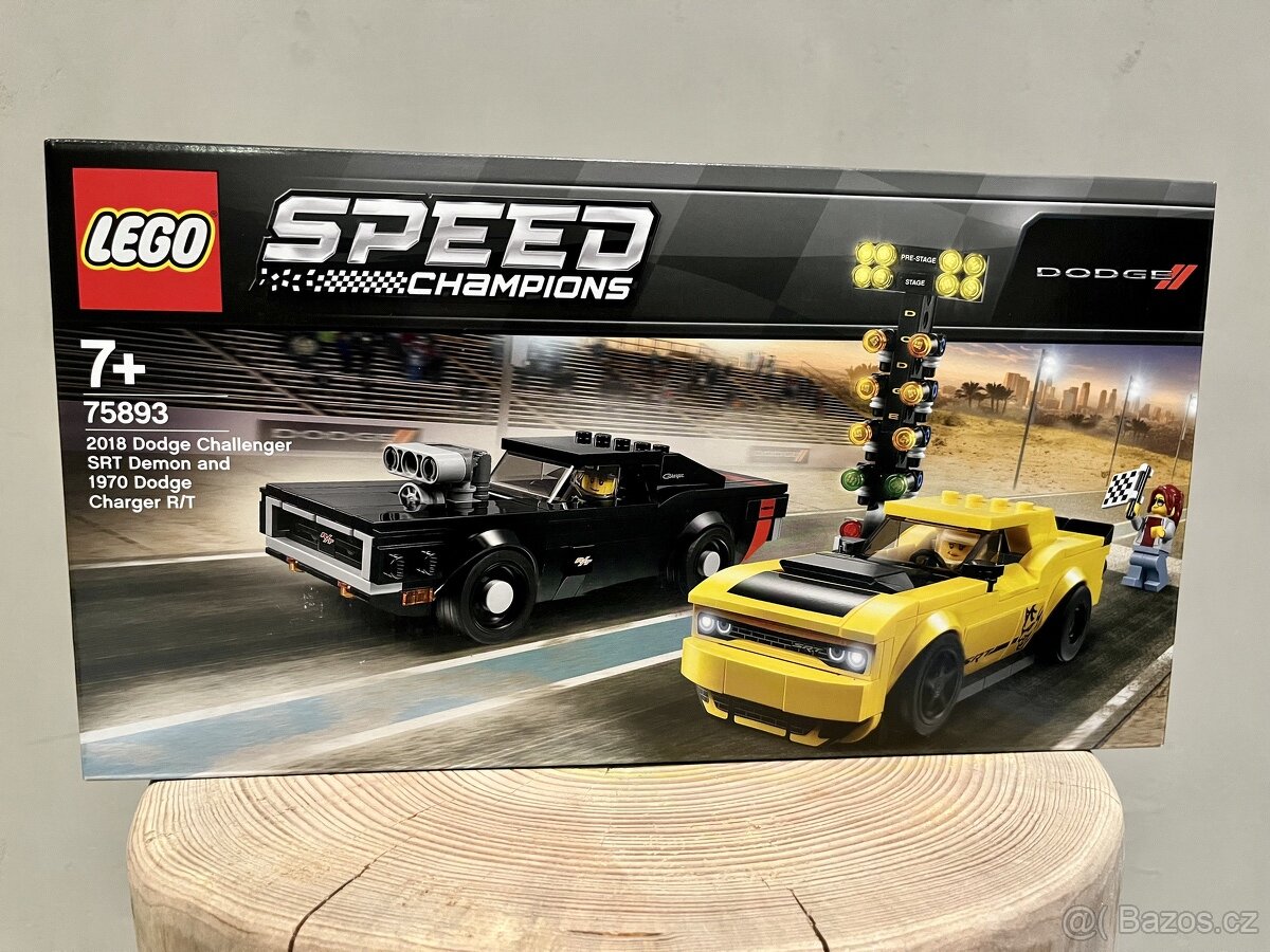 LEGO 75893 Speed Champions - Dodge Challenger a Charger