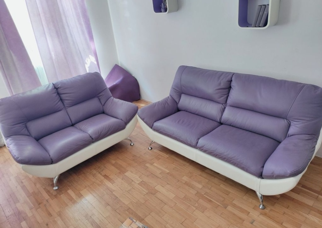 Kožená sedací souprava 3+2