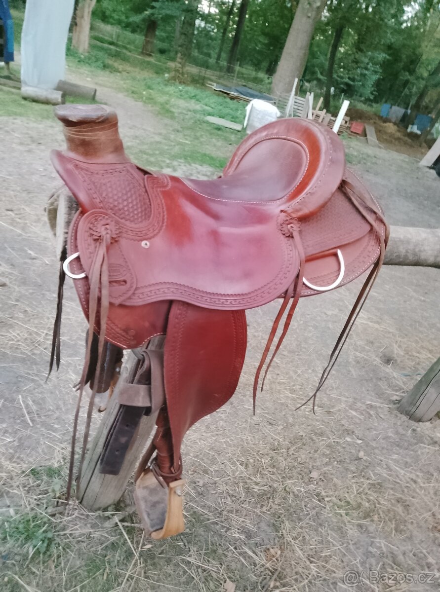 Westernové sedlo wade Šafář