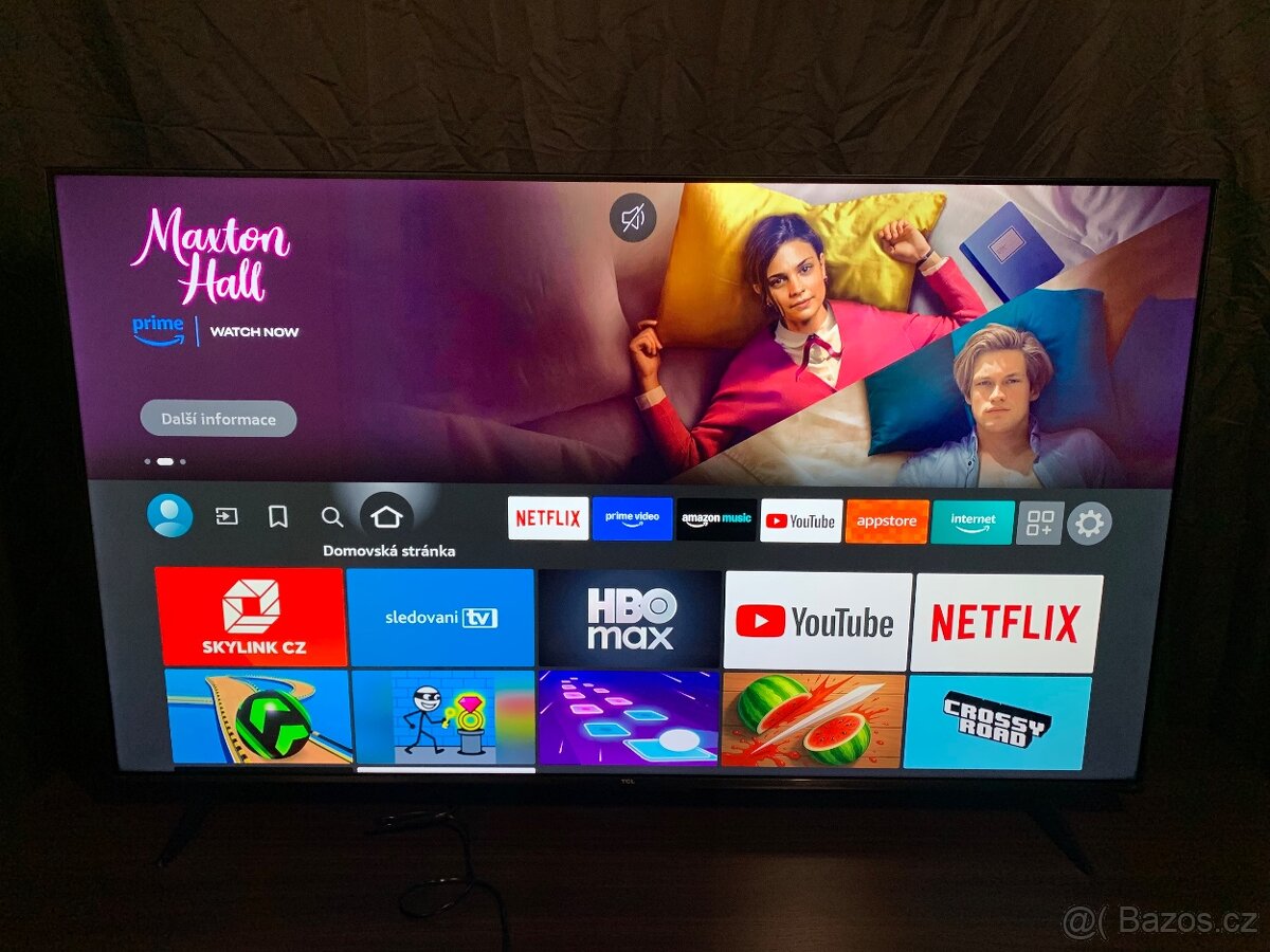 Zánovní TCL 55T6C QLED Smart TV, 139 cm, 2025