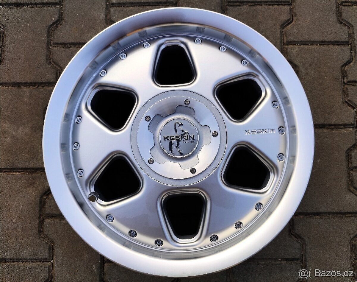 Alu kola originál Keskin 5x100,5x112 R15 NOVÁ SADA