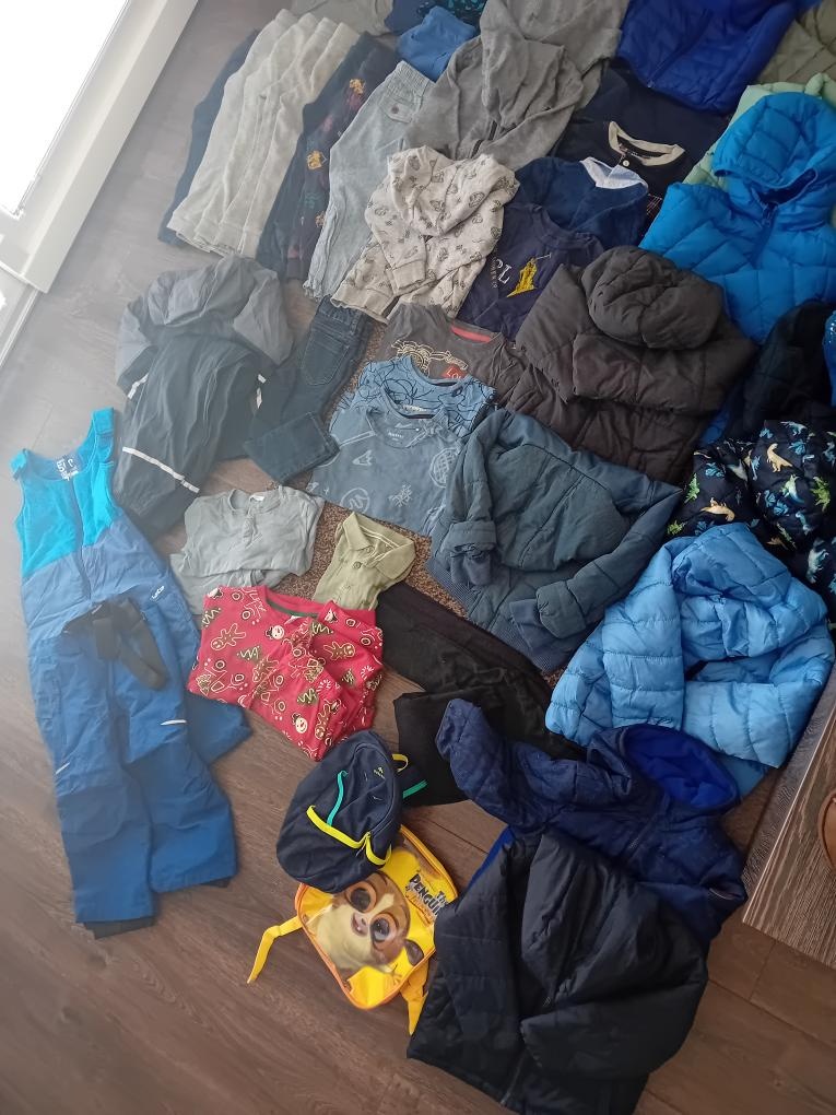 Zimní a přechodové oblečení pro chlapce - věk 2-4 roky