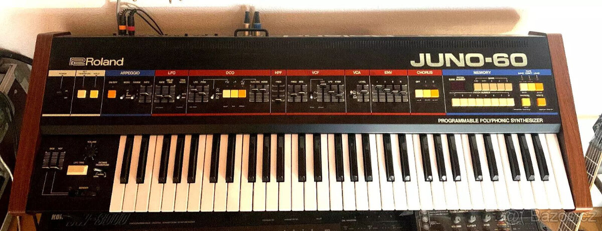 Roland Juno 60 Analogový polyfonní syntezátor s MIDI