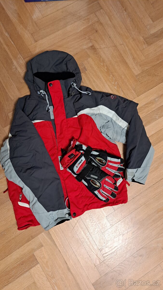 Lyžařská bunda Rossignol + rukavice
