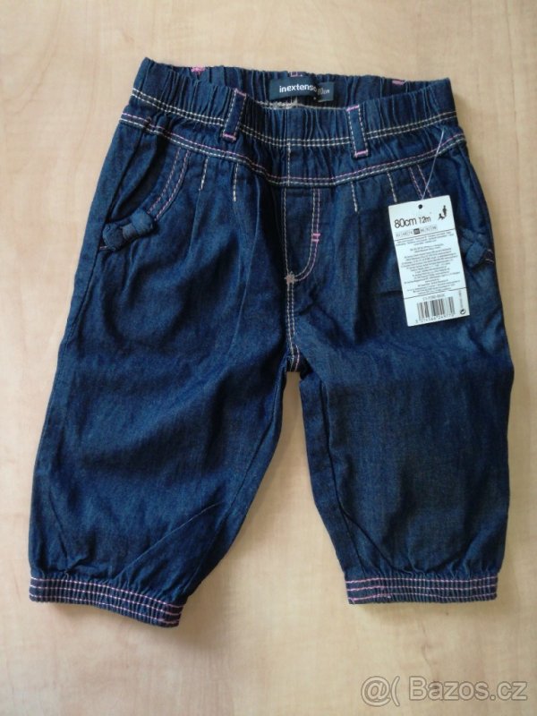 Letní džíny / rifle vel. 80