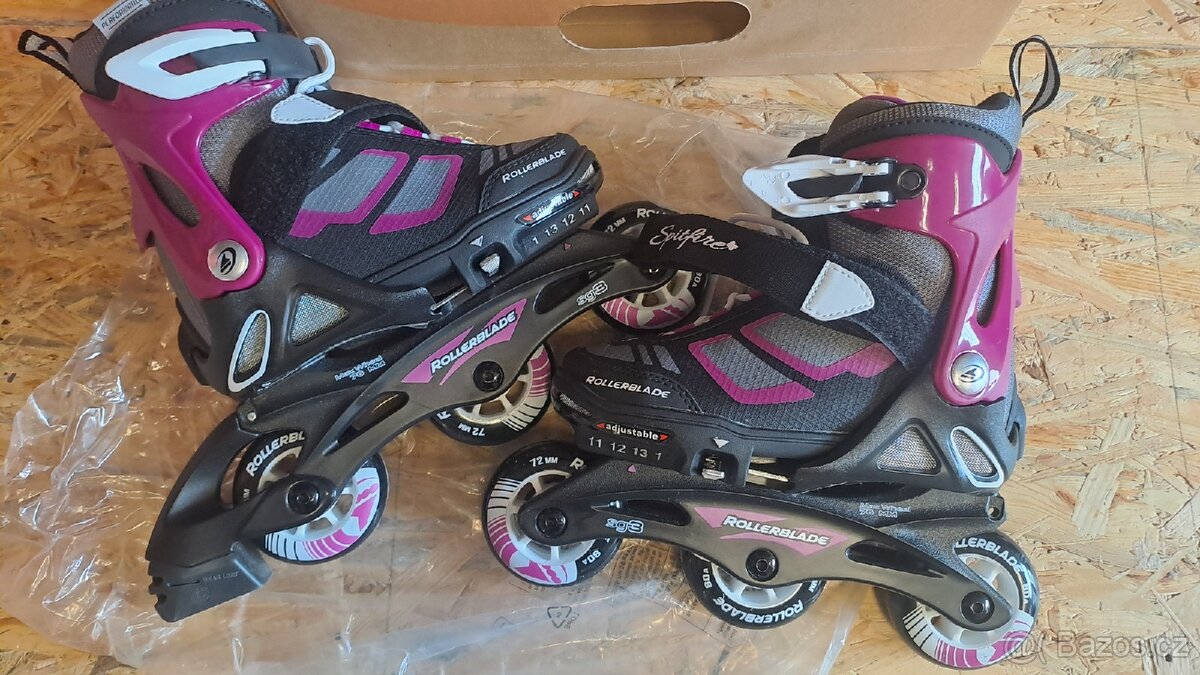 Prodám dětské kolečkové brusle Rollerblade Spitfire G
