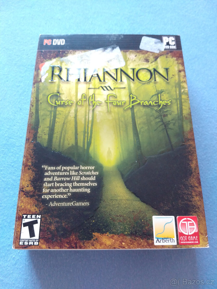Rhiannon (2008) - nová PC hra v krabičce s návlekem