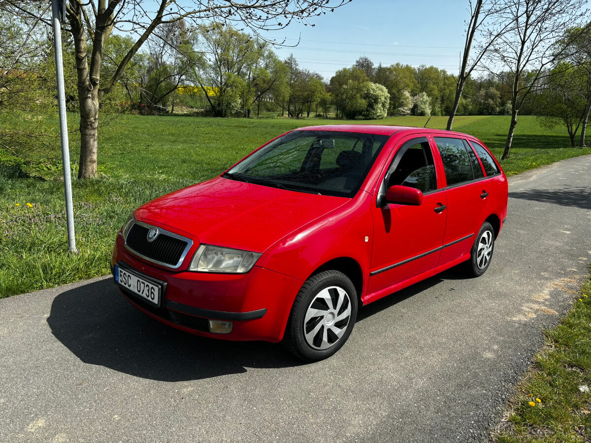 Škoda Fabia 1.4i 16V kombi, Klima, Nové CZ, Nová STK