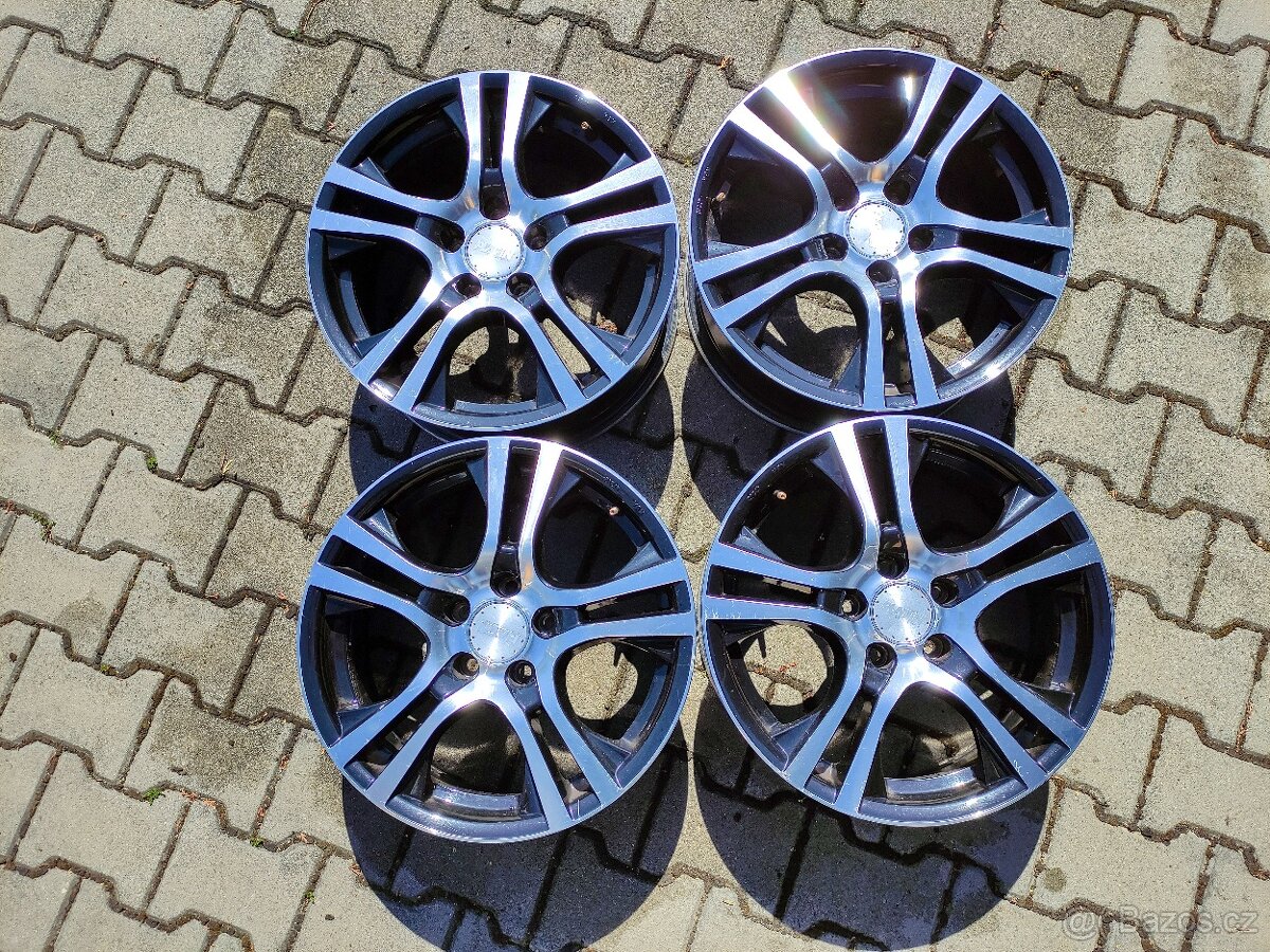 Alu kola PLATIN P53 BLACK 17" 5x112mm,VW,AUDI,ŠKODA,SEAT.