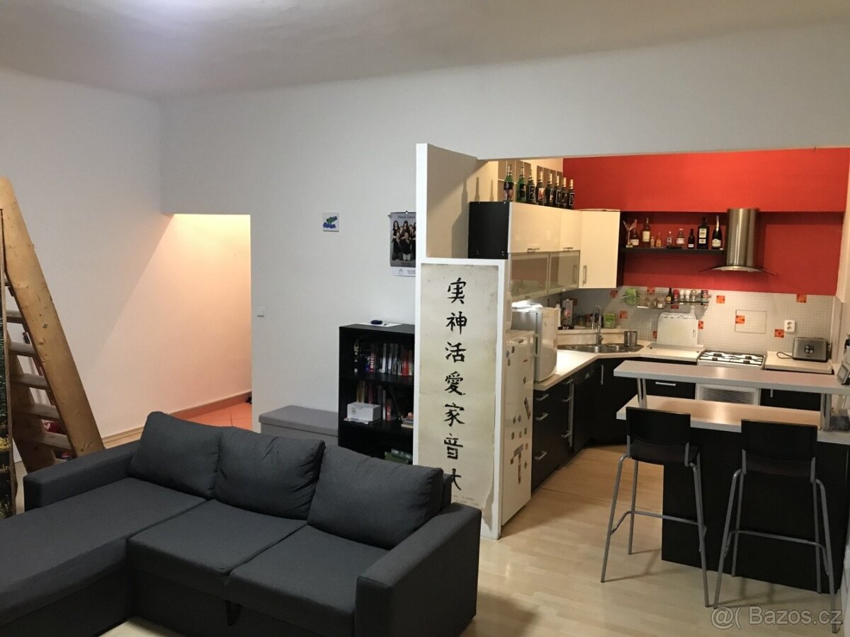 Pronájem bytu 1+kk Brno, Sladová 4