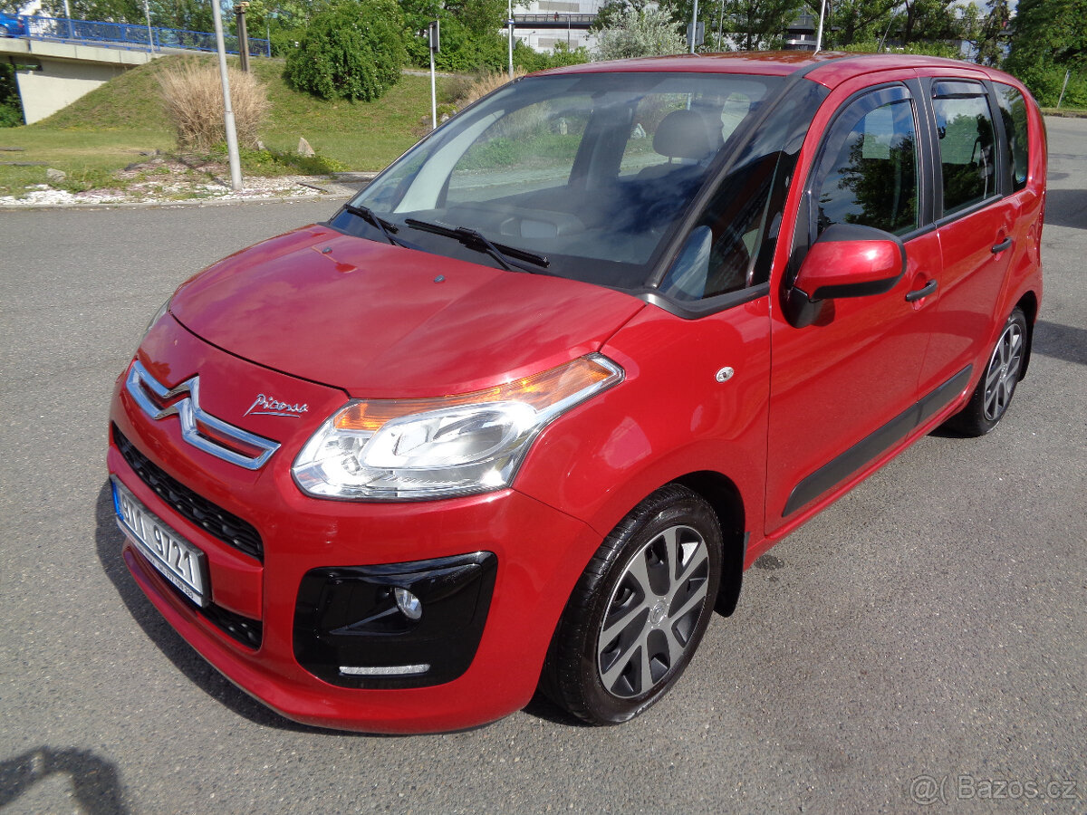 CITROEN C3 PICASSO 1.4i ,KOUPENO ČR,1.MAJITEL,SERVISKA