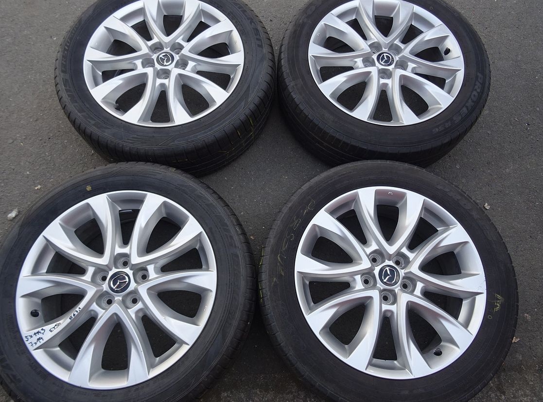 Alu disky origo Mazda CX-7, 19" , 5x114.3,ET 50, letní sada