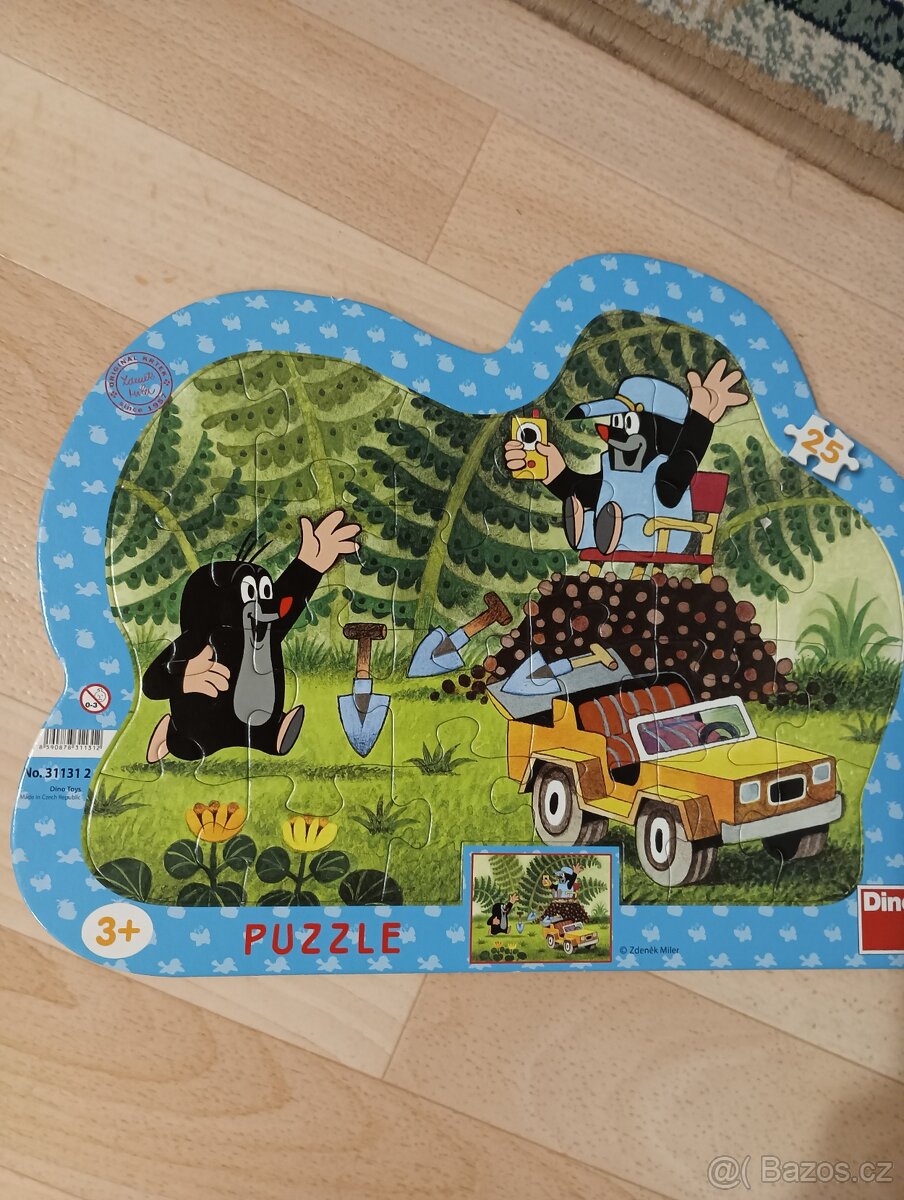 Puzzle Krteček + Nemo