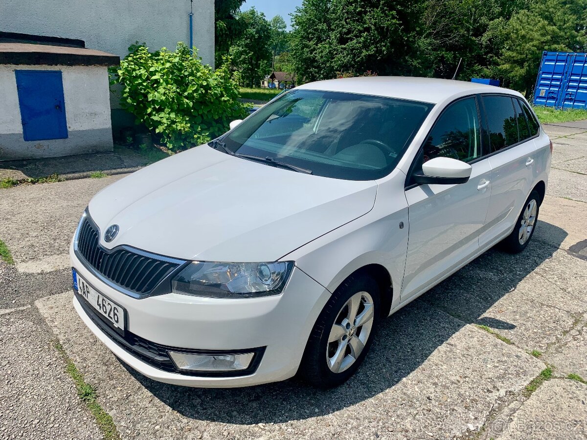 škoda rapid spaceback 2015 1.6 tdi 167tkm