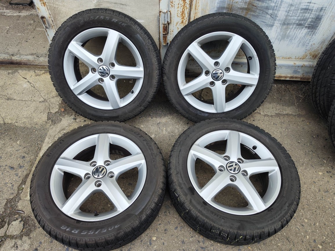 16"alu sada Aspen 5x112 origo Golf 6 5 Caddy Touran Jetta