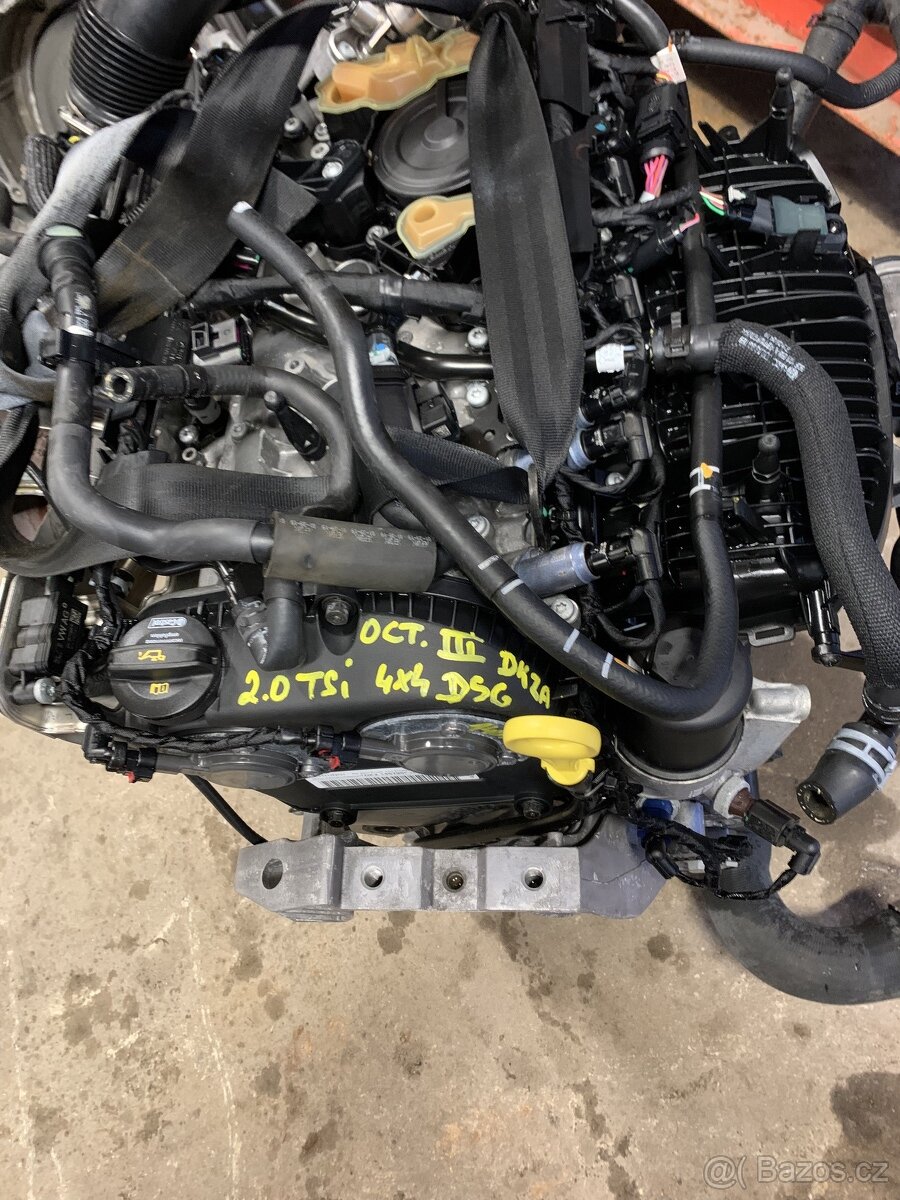 Motor 2.0 TSI typ DKZA výkon 140kw