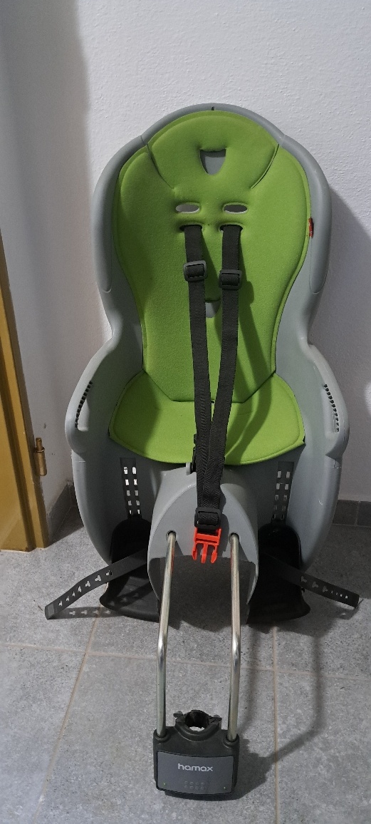 Dětská sedačka na kolo značky Hamax