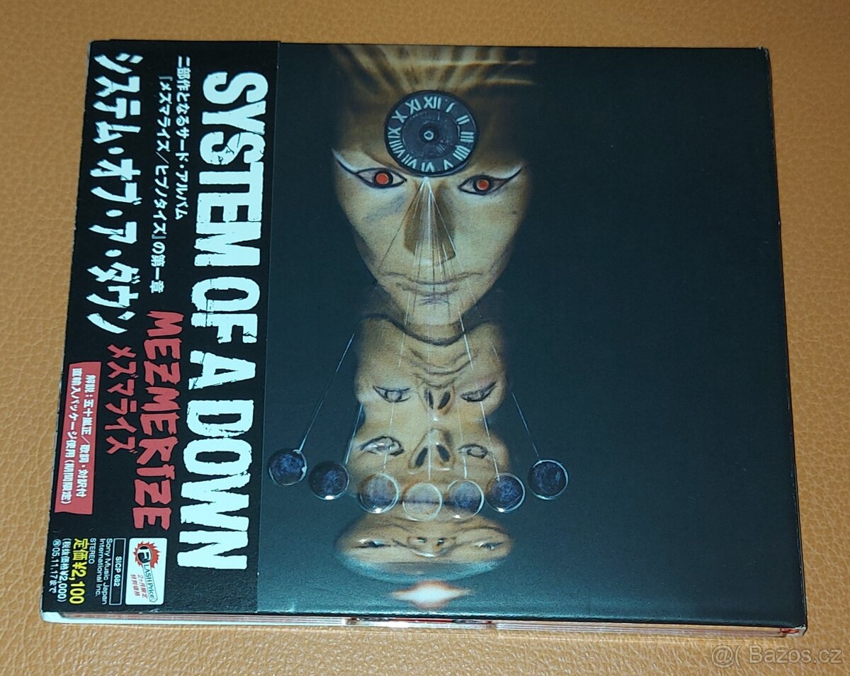 CD SYSTEM OF A DOWN - MEZMERIZE 2005 1. JAPAN PRESS