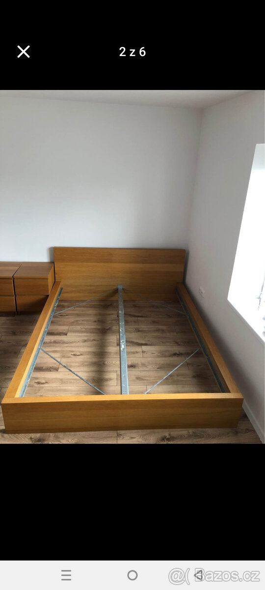 manželská postel Malm