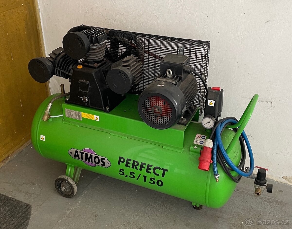 Pístový kompresor ATMOS PERFECT 5,5kw 150l