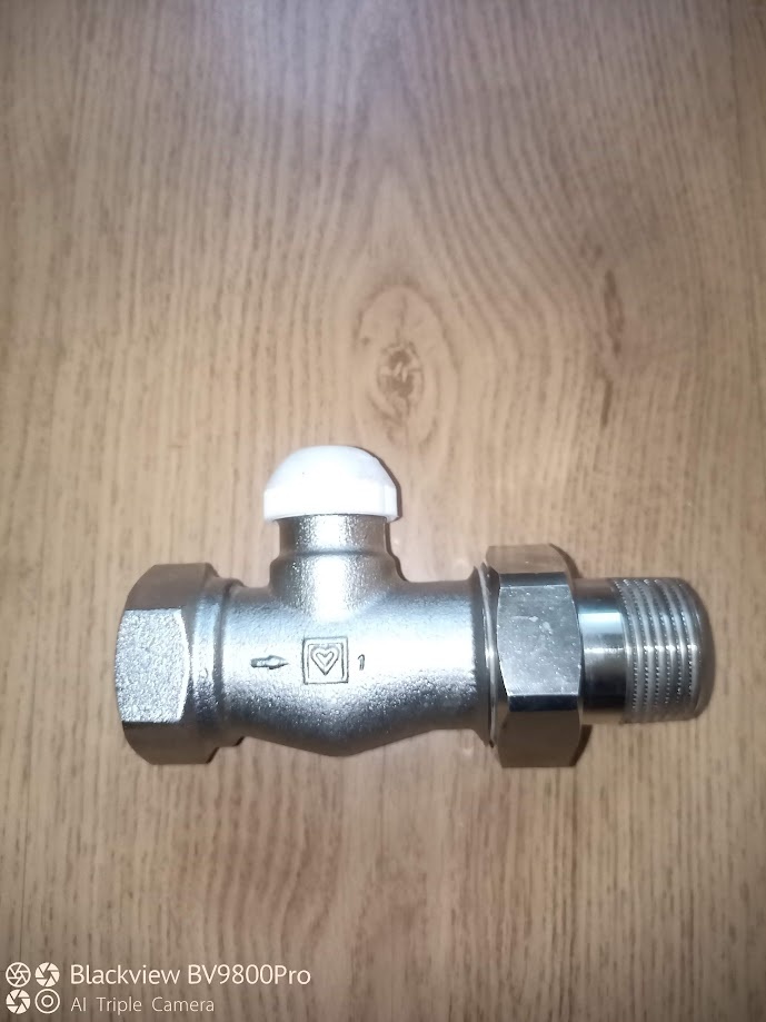 HERZ TS-90- Termostatický ventil přímý 1"