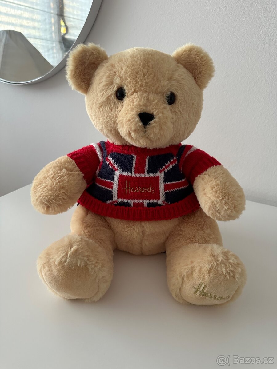 Plyšový medvěd Harrods, 30cm