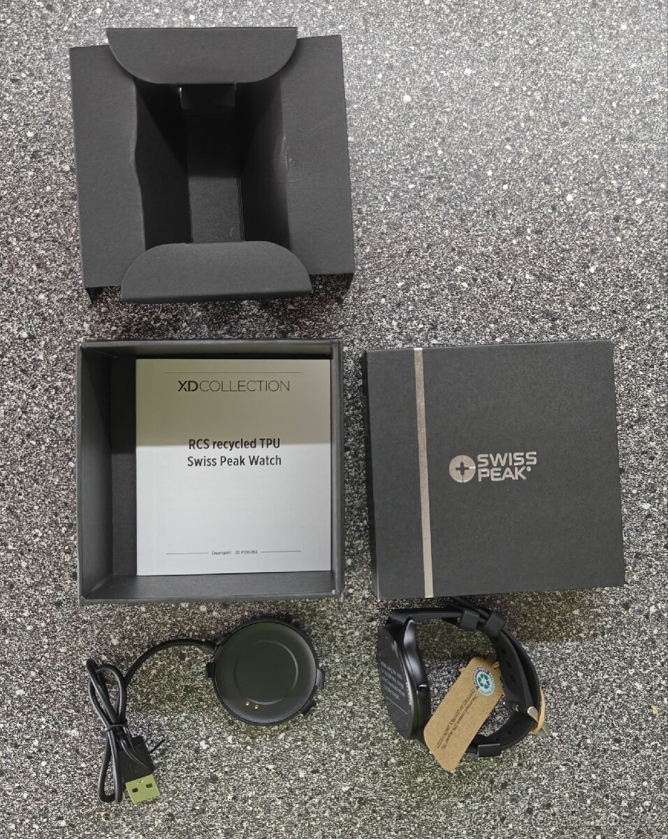 Swiss Peak chytré hodinky