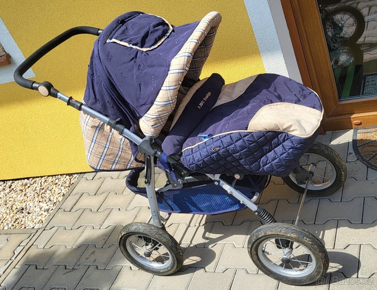 ABC Design Focus GSL skládací kočárek, velká kola-1.majitel