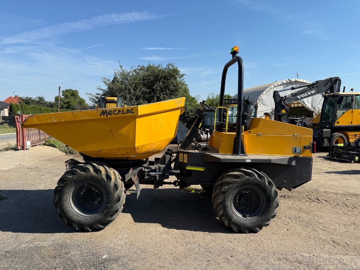 otočný dempr MECALAC TA6s, SPZ, po servisu