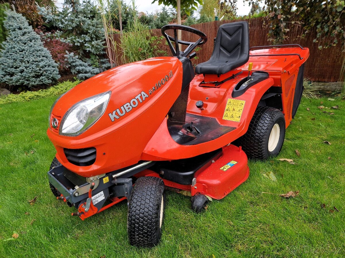 Zahradni Traktor sekačka KUBOTA GR 1600II - PROFESSIONAL