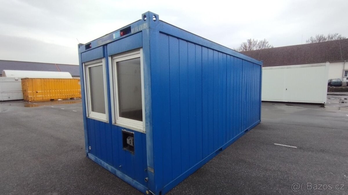 Obytný kontejner s kuchyní / myčka / lednice / el.deska
