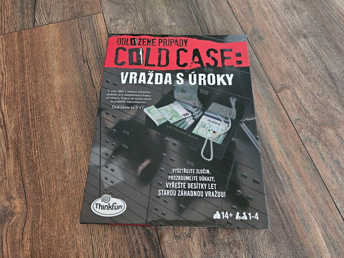 ThinkFun Odložené případy: Vražda s úroky