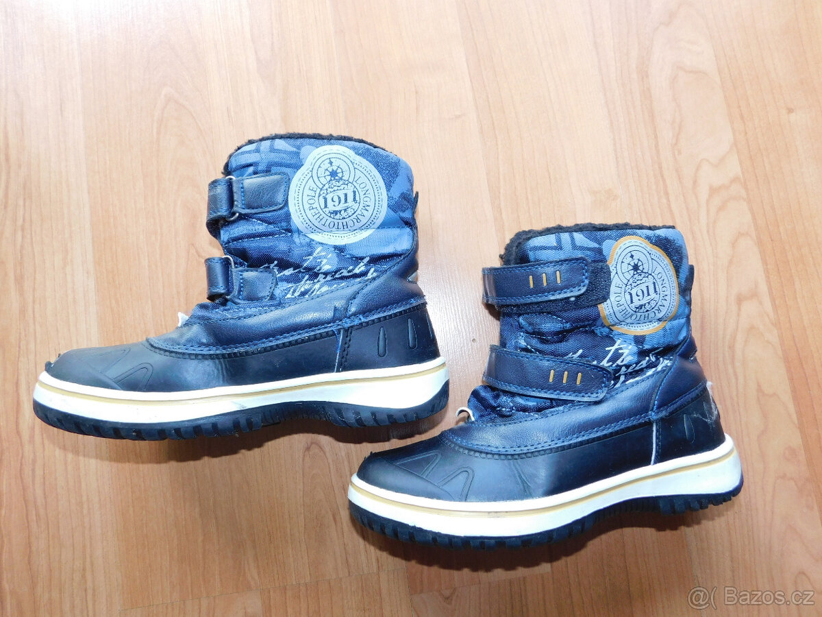Zimní boty - sněhuly - velikost 34